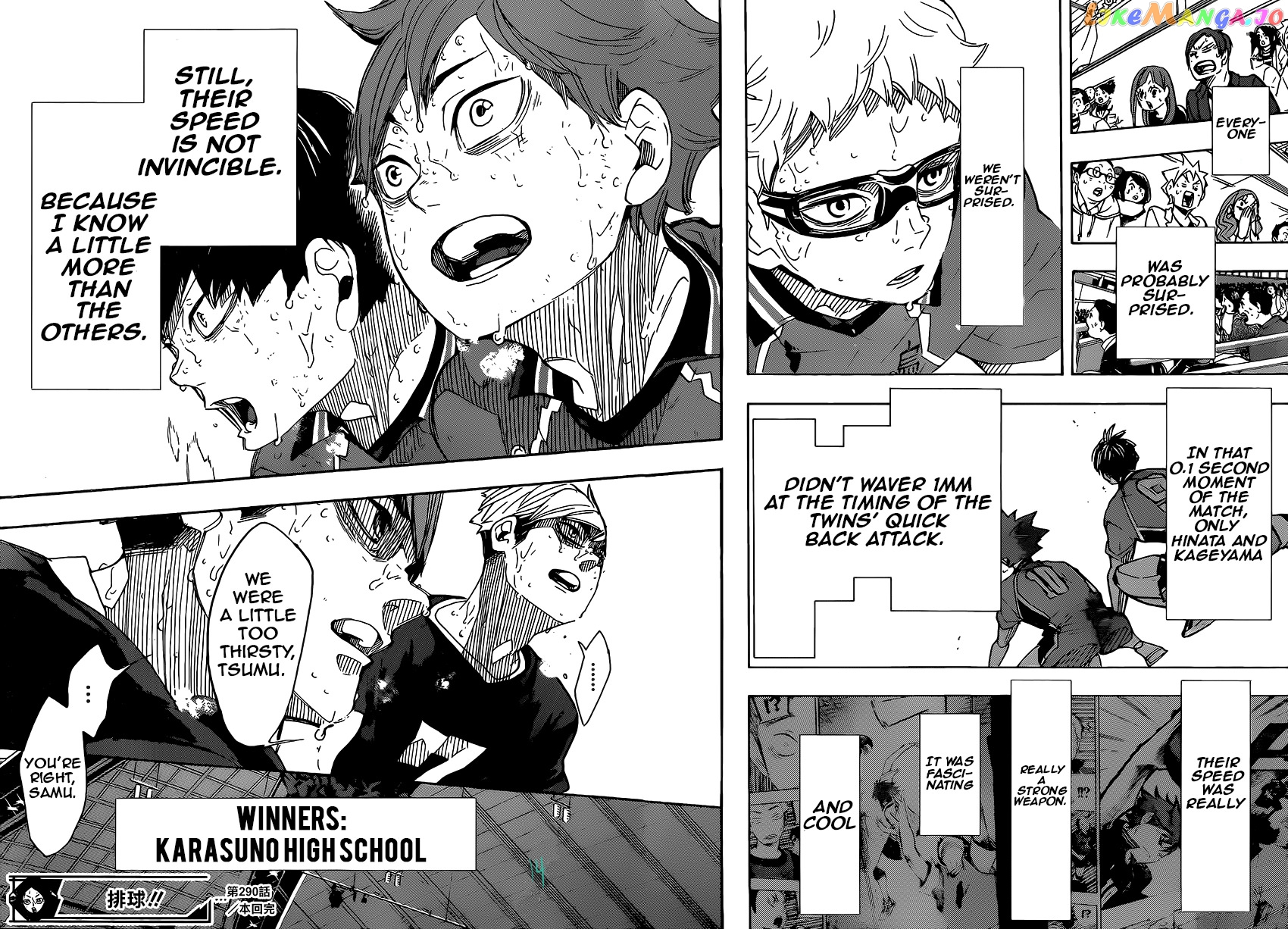 Haikyuu!!, Chapter 290 image 14